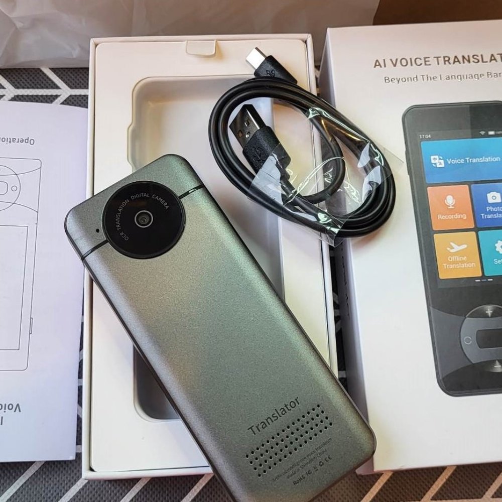 Language Translator Device Portable Real-time Voice Translation - Picture 3 of 8